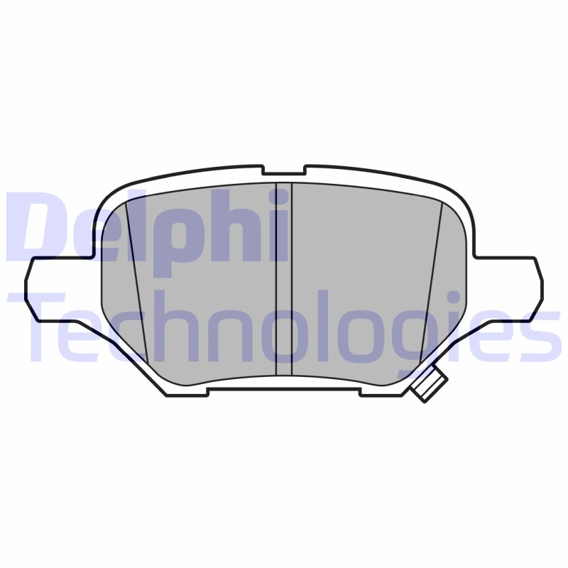 Opel Mokka Arka Fren Balata OEM 42539412 Opel Mokka Arka Fren Balata OEM 42539412